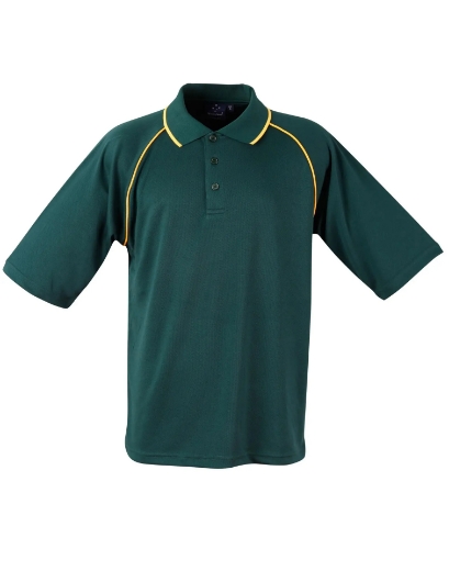 Picture of Winning Spirit, Mens Cooldry Raglan S/S Polo